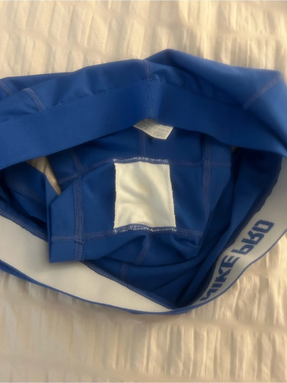 Nike Pro Women's Royal Blue Compression Bike Shorts